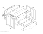 Схема №2 P1HEC89051 с изображением Панель управления для духового шкафа Bosch 00666740