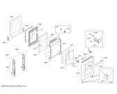 Схема №3 PRD486NLGU Thermador с изображением Стеклянная полка для духового шкафа Bosch 00748703