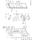 Схема №1 ARZ001A (F091303) с изображением Наставление для холодильной камеры Indesit C00363430