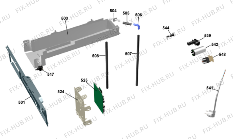 Взрыв-схема стиральной машины Gorenje MDE5605 MYT   -Stainless #560532 (900002636, TD44AMYT) - Схема узла 05