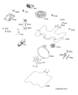 Схема №2 BP3003001M с изображением Субмодуль для плиты (духовки) Aeg 973944185765023