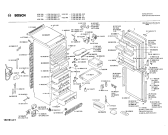 Схема №2 0700334055, KGE332 с изображением Дверь для холодильника Bosch 00202570