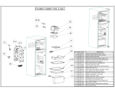 Схема №1 WTM 550 WH с изображением Шуруп для холодильной камеры Whirlpool 482000015668