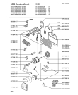 Схема №1 LTH5500W DK с изображением Переключатель (таймер) для стиралки Aeg 8996470896813