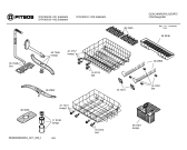 Схема №2 DIF4305 с изображением Вкладыш в панель для посудомойки Bosch 00366652