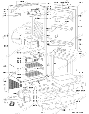 Схема №1 KGIE 3360 A++ LH с изображением Дверца для холодильника Whirlpool 481010755256