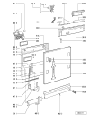 Схема №1 GSX 4756/4 TW с изображением Обшивка для посудомойки Whirlpool 481245370921
