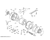 Схема №1 WAE24471FG Bosch Maxx 7 с изображением Панель управления для стиралки Bosch 00664982