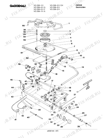 Схема №3 VG330211CH с изображением Втулка для электропечи Bosch 00157282