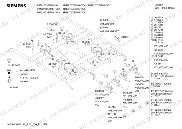 Схема №2 HM22753EU Siemens с изображением Инструкция по эксплуатации для духового шкафа Siemens 00596529