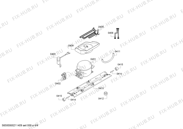 Схема №2 KGN49XI2OR Bosch с изображением Дверь для холодильника Bosch 00718508