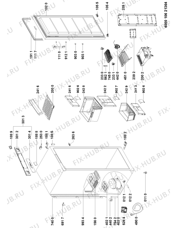 Схема №1 GKN 1460 A++ с изображением Вложение для холодильника Whirlpool 481010555031
