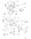 Схема №1 AWE 2215 с изображением Микромодуль для стиралки Whirlpool 481010593821