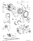 Схема №2 AWM9000G2 (F092359) с изображением Лючок для стиралки Indesit C00312886