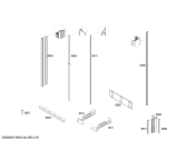 Схема №2 CIW24MIIL1 KWT 1611 VI с изображением Крепеж для холодильника Bosch 00246382