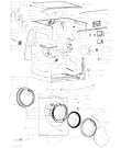 Схема №1 AWOE 1040 с изображением Декоративная панель для стиралки Whirlpool 481010608589