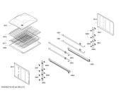 Схема №3 B46E74N0GB с изображением Панель управления для плиты (духовки) Bosch 00671579