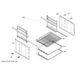 Схема №2 3HT628XD с изображением Фронтальное стекло для духового шкафа Bosch 00478824