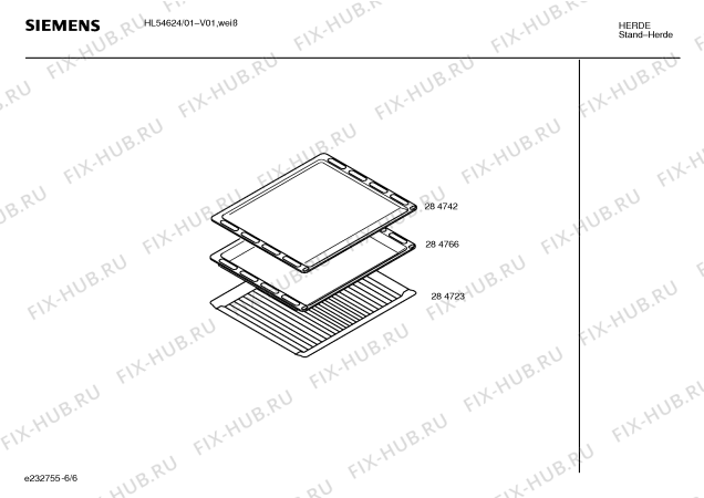 Схема №5 HS33623 с изображением Панель управления для плиты (духовки) Siemens 00297252