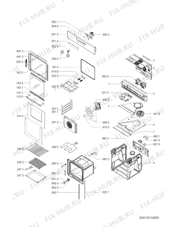 Схема №1 6AKZ 449 IX с изображением Панель для плиты (духовки) Whirlpool 481245248901