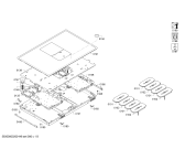 Схема №2 T58BT6BN0 с изображением Стеклокерамика для плиты (духовки) Bosch 00716181