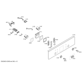 Схема №2 HBN564551E horno bosch ind.multf.inox.e2.pta_carr с изображением Передняя часть корпуса для духового шкафа Bosch 00662629