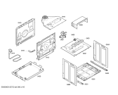 Схема №2 P1HEB69051 Horno pitsos.poliv.inox.multif.3d ec3 er с изображением Внешняя дверь для плиты (духовки) Bosch 00479336