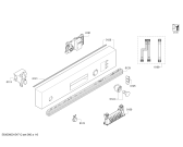 Схема №1 SMI50C05GB с изображением Панель управления для электропосудомоечной машины Bosch 00704644