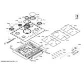 Схема №1 EC715QB80E ENC.EC715QB80E 4G+1W SE70F IH5 с изображением Варочная панель для плиты (духовки) Siemens 00683066