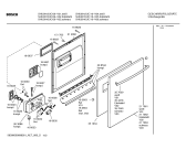 Схема №4 SHU9915UC с изображением Внешняя дверь для электропосудомоечной машины Bosch 00217062