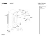 Схема №3 KS33V20EU с изображением Панель для холодильника Siemens 00354396