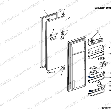 Схема №1 BO3034VUK (F027409) с изображением Руководство для холодильника Indesit C00089983