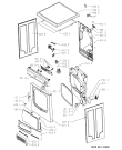 Схема №1 AWZ 867 с изображением Двигатель (мотор) Whirlpool 481236118291