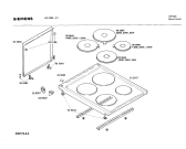 Схема №2 HS2404 с изображением Панель для плиты (духовки) Siemens 00117319