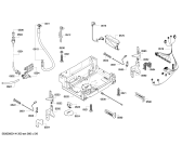 Схема №3 SMV60E00MX с изображением Передняя панель для посудомойки Bosch 00676223