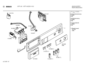 Схема №1 WFF1120GB, WFF1120 с изображением Панель управления для стиралки Bosch 00352951