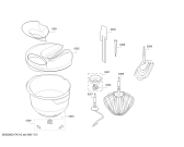 Схема №2 MUMXL20TAU MaxxiMUM с изображением Держатель для кухонного измельчителя Bosch 00753821