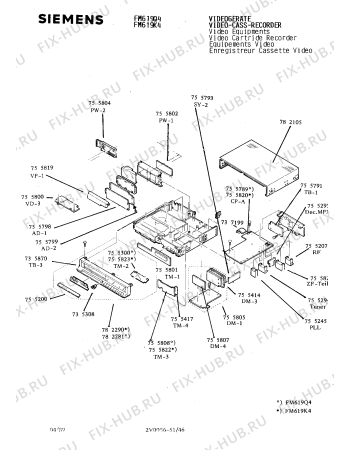 Схема №18 FM620S4FF с изображением Интегрированный контур для стереоаппаратуры Siemens 00735320