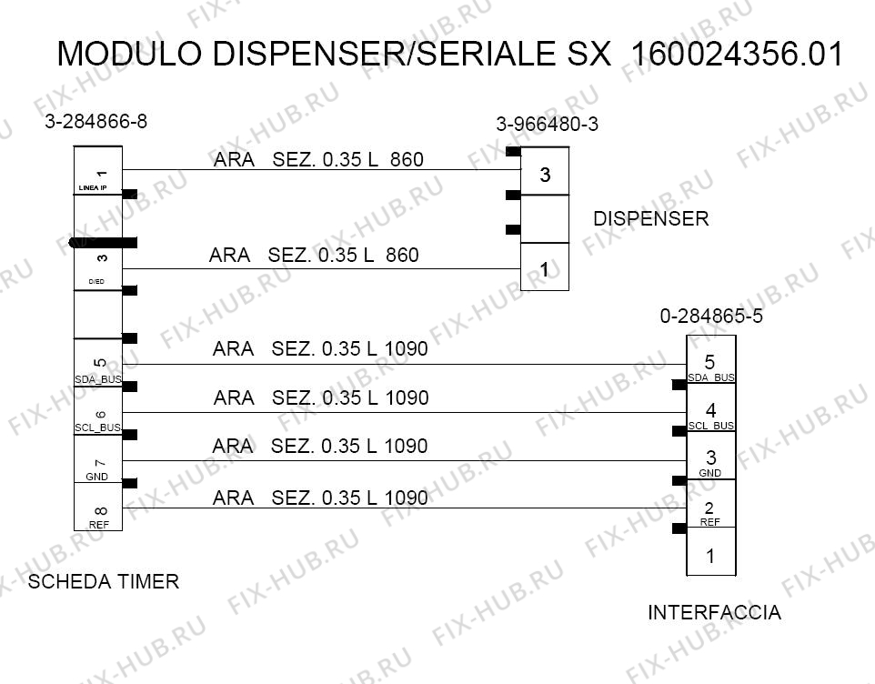 Большое фото - Кабель для электропосудомоечной машины Indesit C00277440 в гипермаркете Fix-Hub