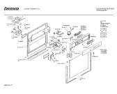 Схема №5 CG6300 CG630 с изображением Панель для посудомойки Bosch 00112811