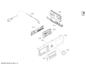 Схема №2 WTW85460AU с изображением Модуль управления, запрограммированный для сушилки Bosch 00637059
