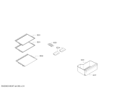 Схема №2 KIR21AD30Y с изображением Планка для холодильника Bosch 00352477
