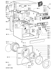 Схема №1 AWM 6141/S с изображением Тумблер для стиралки Whirlpool 481228218985