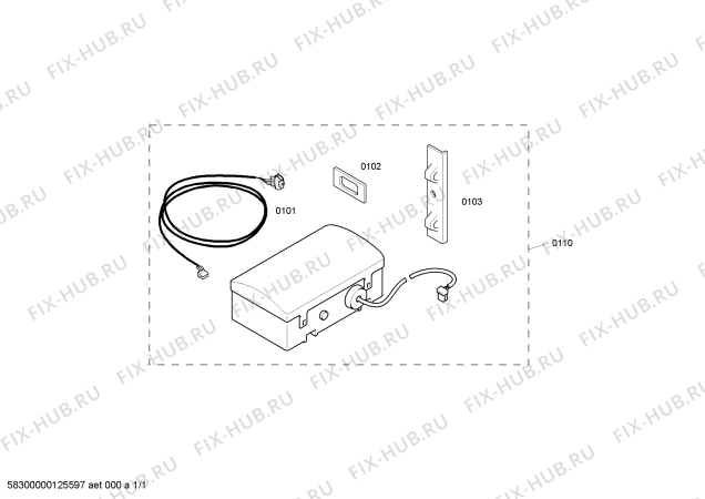 Схема №1 HEZ329001 с изображением Защита кантов для плиты (духовки) Siemens 00610082