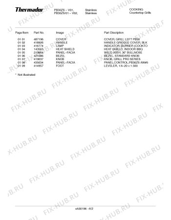 Схема №4 PB30BS с изображением Шильдик для плиты (духовки) Bosch 00487200