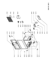 Схема №1 AFG 538 S/G с изображением Дверь для холодильника Whirlpool 481944269303