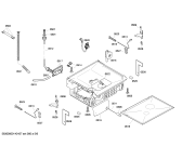 Схема №5 CG446V9EU с изображением Рамка для электропосудомоечной машины Bosch 00674035