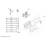 Схема №2 WAA24160GB с изображением Панель управления для стиральной машины Bosch 00444939