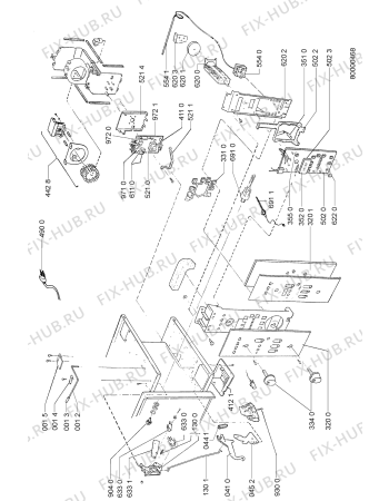 Схема №1 AVM 932/IX с изображением Дверь для свч печи Whirlpool 481249878271