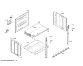 Схема №2 B1564S0GB с изображением Панель управления для электропечи Bosch 00446286